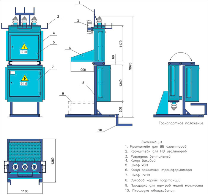 КТПш общий вид