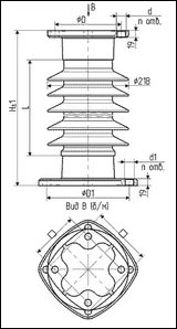Изолятор ОТК 110кВ