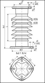 Изолятор ОТК 110кВ мод. Г