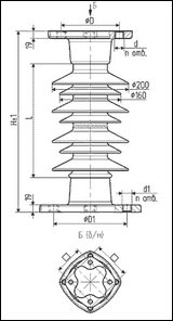 Изолятор ОСК 12.5-35КВ