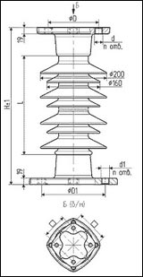 Изолятор ОСК 110кВ мод. Б